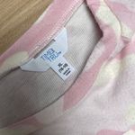 Time and Tru bubble gum pink and cream military print sweater. Size XL. Photo 3