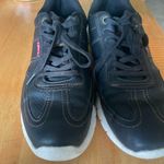 Levi's Levi’s men’s Black Leather lace up Sneakers size 10 Photo 3