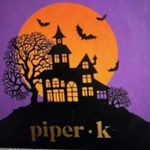 Piper K Witches Brew Dancing Girls Feet move Earrings New in Box Orange Photo 1