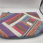 Vintage Clutch Purse Bag Blue Pink Geometric Philippines Purple Photo 4