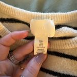 H&M Sweater Short Sleeve Striped Photo 1