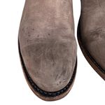 Liberty Black Boots Womens 9 Brown Leather Tall Knee High Riding Moto Biker Zip Photo 8