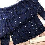 Modcloth NWT leota Aurora blouse in galaxy‎ star print Photo 3