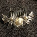 Fancy Hair Accessory Bridal Hair Piece Silver Photo 4