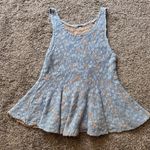 Free People  Side by Side Peplum Sweater Tank Photo 0