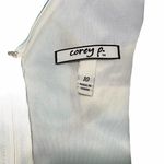 Corey P. Sleeveless Floral Tropical Print Mini Dress Belt Mini‎ Dress Blue 10 Blue Photo 2