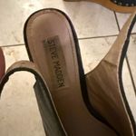 Steve Madden Heels Wedge Black Leather 5.5 Photo 2