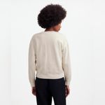 Madewell  The McCarren Midweight Crewneck Sweatshirt In Parchment, Size XXS Photo 3