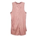 Moa Moa S/M Elegant Sleeveless Suede Pink Tunic NWOT Photo 1