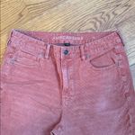 American Eagle  Mom Straight Corduroy Jeans Dusty Rose, Stretch, Size 16 Reg Photo 2