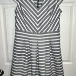Shelby & Palmer  Women’s Striped Dress - Size 14 - Black/White Photo 0
