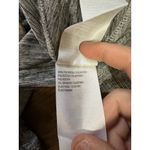 Susan Graver  Women Open Front Size‎ XS Lightweight Cardigan Silver Metallic City Photo 9