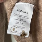 Sézane Sezane Eduardo camel latte merino wool jumper white lace collar XS Photo 7