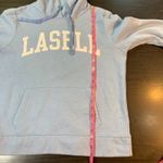 Lasell University Hoodie‎ Sweatshirt Women's Medium Blue Comfy Redshirt Photo 7