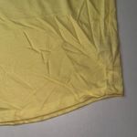 Terra & Sky Terra Sky Slub Crew Tee Women 0X 14W Yellow Semi Fitted Short Sleeve T-Shirt NWT Photo 4