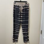 Gypsy 05  100% Silk Lightweight Jogger Boho Pull On Pants Tie Dye Size Large Photo 4