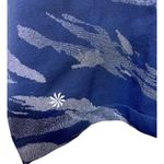 Athleta  Camo Speedlight Tank Top Navy Blue Camouflage Workout Yoga Size Small Photo 2