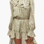 We Wore What Floral Tie Neck Long Sleeve High-Low Dress size Medium Photo 0