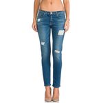 frame denim Frame Le Garcon Distressed Skinny Ankle Jeans in Blue Jay Way Size 27 Photo 2