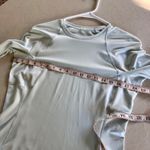 Lululemon  Its Rulu Run Long Sleeve Shirt in Blue Linen Size 10 Photo 7