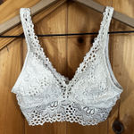 Aerie  Woman's XS White Lace Bralette Photo 0