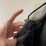 Alexander Wang  Gray Bodycon Zip Up Dress Open Strappy Back Size 0 Photo 5