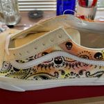 Vans Old Skool Bandana Flame Beige Orange size 8.5 Photo 10