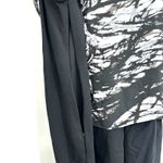 Lane Bryant  Size 18 Dress Black & White Abstract Short Sleeve Formal‎ Workwear Photo 2