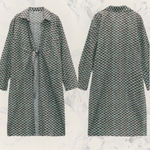 ZARA New Printed Long Sleeve Sea Green Tunic/Swim Cover-Up/Blouse/Top NWT Photo 2