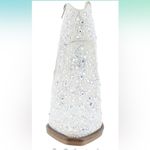 Very G  Western Kady Pearl Bling Rhinestone Booties Cowboy Boots - Size 9.5 Photo 3