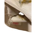 PINK - Victoria's Secret Victorias Secret Pink Ribbed Floral Padded Bralette Sports Bra Lace Trim Photo 8