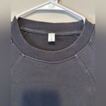 Lululemon  Scuba Crew Neck Sweatshirt in Black Size 8 Photo 5