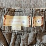 Anthropologie  Boho HEI HEI Marnie Grey Brown Belt Shorts Size X-Small EUC #1222 Photo 5