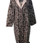 Rainwear By Aqua Sheen Vintage Reversible Rain Trench Coat Size 18 Gray Photo 0