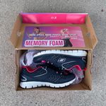 Skechers Synergy Front Row sneakers in navy and purple size US 7 NIB New in Box Photo 11