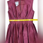 Chloé DAO CHLOE DAO Elegant Burgundy Sleeveless Dress With Side Pockets S 4. E74 Photo 12