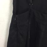 Nasty Gal Black Satin Open Back Party Jumpsuit Small Photo 10