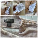 J.Crew POINT SUR Sweatshirt Dolman Mock Neck Pink size Small French Terry Photo 4