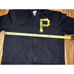 Pittsburgh Pirates 5th & Ocean MLB Genuine Merchandise Zip‎ Up Hoodie Women's Black Size undefined Photo 4