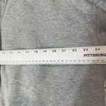 Good American  Heather Grey Fleece Shirt Jacket Size 3/4 NWT $129 Cozy Button Up Photo 2