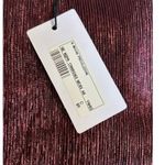 Missoni NWT M Rust Maroon Metallic Lame Pencil Straight Zip Party IT 40 US 4 Photo 5