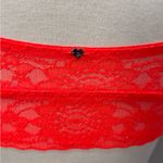 Victoria's Secret  PINK Vibrant Orange Lace Push-up Bralatte Photo 4