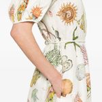 New Alemais Sea Life Print Maxi Dress White Size 4 Photo 3