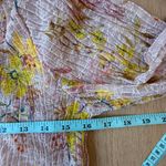 Free People  We The Free Women's Angelina Floral Print Crop Top Large Photo 8