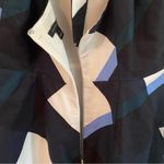 Ann Taylor  Gingham Tie Back Flare Dress Blue and White Size 0 Photo 7