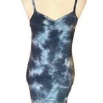 Nikki Erin Tie dye bodycon dress Blue Size M Photo 0