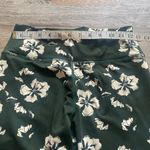 Sam Edelman  Green Floral Leggings Crop Size Medium M Photo 5