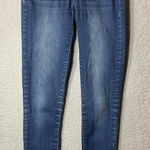 Aeropostale Jeans Womens 2 Blue High Waisted Stretch Denim Jegging Distressed Photo 0