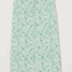 H&M Green Midi Pencil Skirt with Slit Photo 0