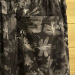 Athleta  Size 10 Floral Grayscale Printed High Rise Savannah Jogger Photo 8